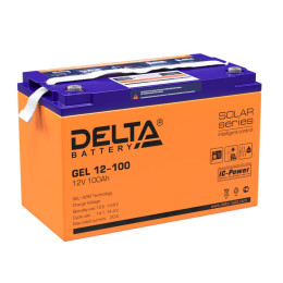 Аккумуляторная батарея Delta GEL 12-100 (12В 100Ач)