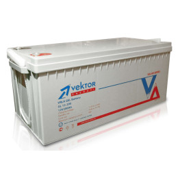 Аккумуляторная батарея Vektor Energy GL 12-200 GEL (12В 200Ач / 12V 200AH)