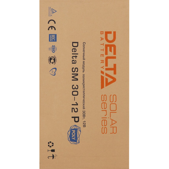 Солнечная батарея Delta 30 Вт