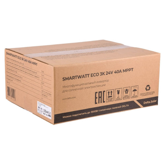 Инвертор SmartWatt ECO 3K 24V 40A MPPT, изображение 4