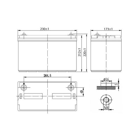 Аккумуляторная батарея Delta CGD 12100 Аккумуляторная батарея Delta CGD 12100