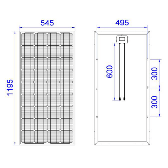 Солнечная батарея Delta SM 100-12 M 100 Вт Солнечная батарея Delta SM 100-12 M 100 Вт
