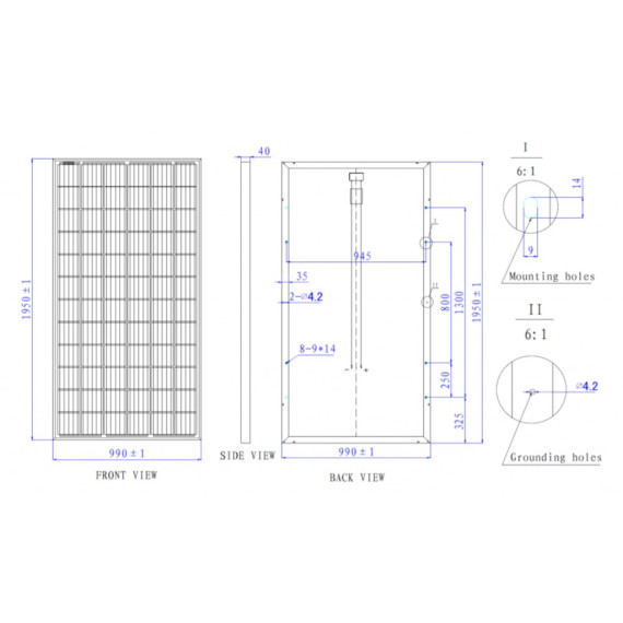 Солнечная батарея Delta SM 310-24 P 310 Вт поли