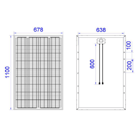 Солнечная батарея Delta SM 100-12 P