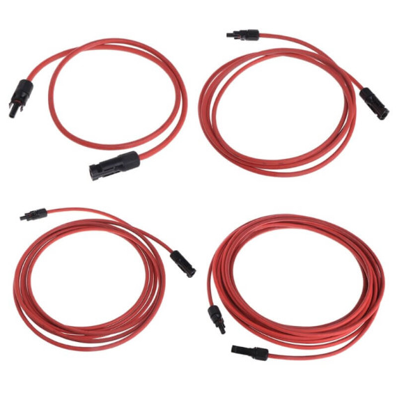 Кабель солнечный PV-1F 6 мм² Красный (одножильный), изображение 2