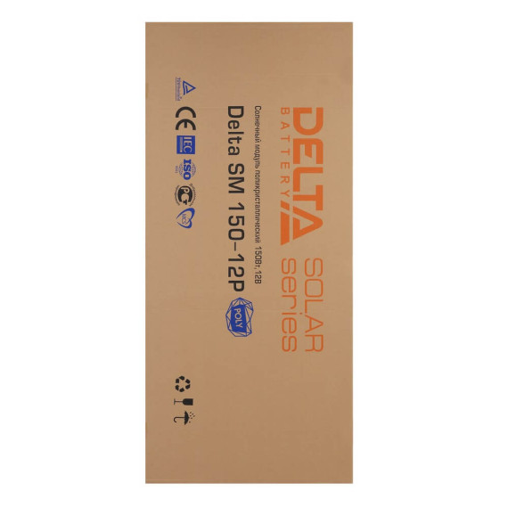 Солнечная батарея Delta SM 150-12 P 150 Вт Солнечная батарея Delta SM 150-12 P 150 Вт