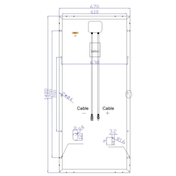 Солнечная батарея Delta SM 170-12 P 170 Вт поли