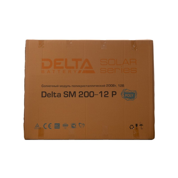 Солнечная батарея Delta SM 200-12 P 200 Вт поли Солнечная батарея Delta SM 200-12 P 200 Вт поли