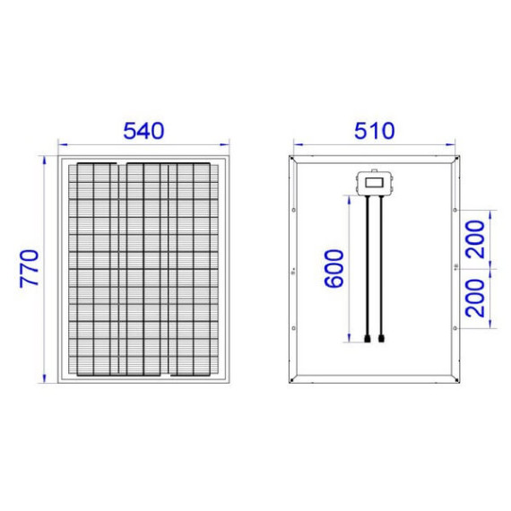 Солнечная батарея Delta 50 Вт