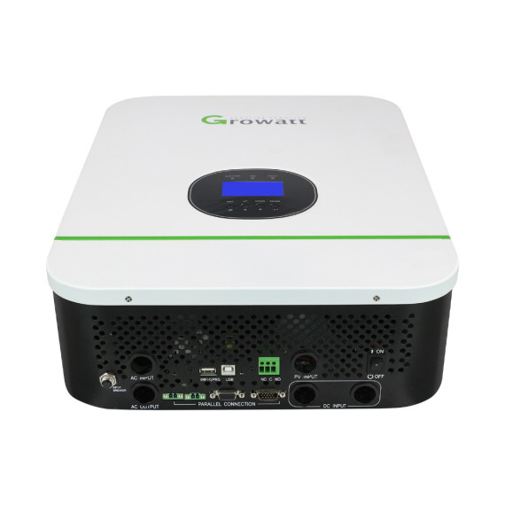 Гибридный инвертор Growatt SPF3000TL HVM-24V 3кВт 24В MPPT 50А 102В, AC Charge 30А, изображение 2 Гибридный инвертор Growatt SPF3000TL HVM-24V 3кВт 24В MPPT 50А 102В, AC Charge 30А, изображение 2