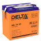 Аккумуляторная батарея Delta GEL 12-55 Аккумуляторная батарея Delta GEL 12-55